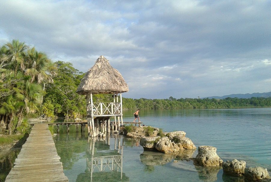 Laguna Lachuá, Alta Verapaz Department, Guatemala